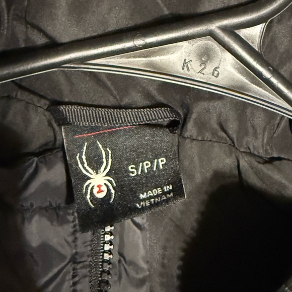 Spyder Women's Black Quilted Ski Jacket - Picture 2 of 3